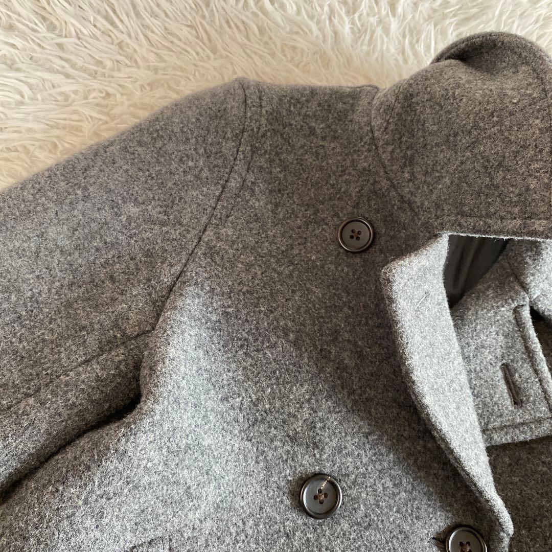 BiiAriannaマーガレットハウエル　高級カシミヤ混ピーコート