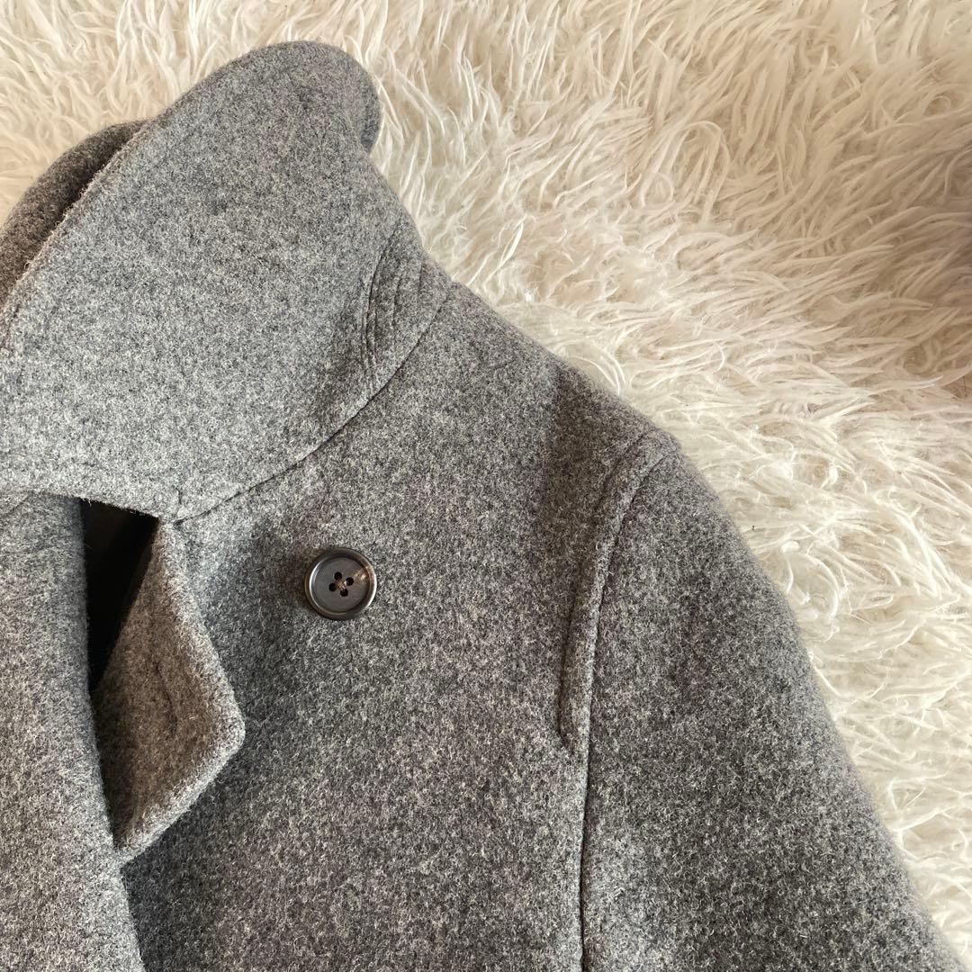 BiiAriannaマーガレットハウエル　高級カシミヤ混ピーコート