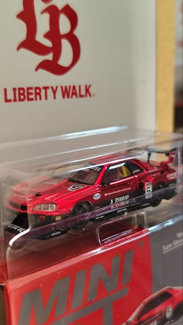 Mini GT NISSAN LB-ER34 ブラジルリミテッド