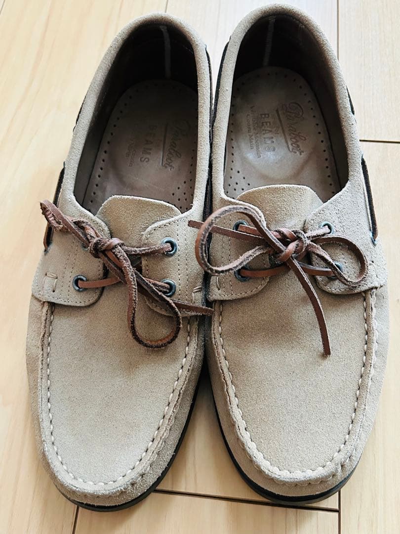 paraboot BARTH MARINE BEAMS別注　デッキシューズ