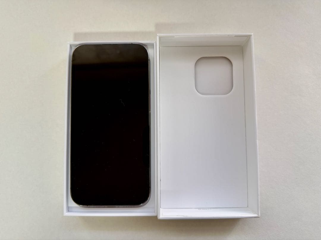 Apple iPhone 14 Pro ディープパープル 本体　箱ケーブル付き