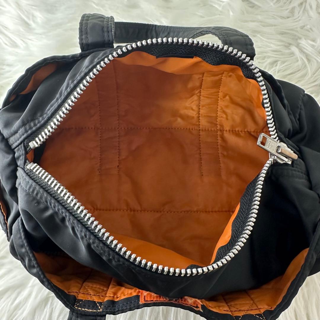 美品✨ PORTER タンカー ブラック ナイロン Sミニドラム バッグ