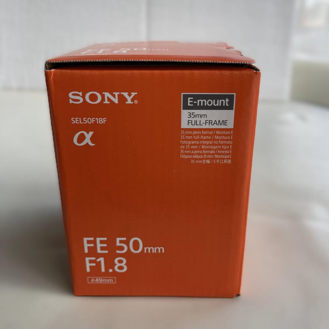 【タイムセール6/29迄】SONY SEL50F18F FE 50mm F1.8