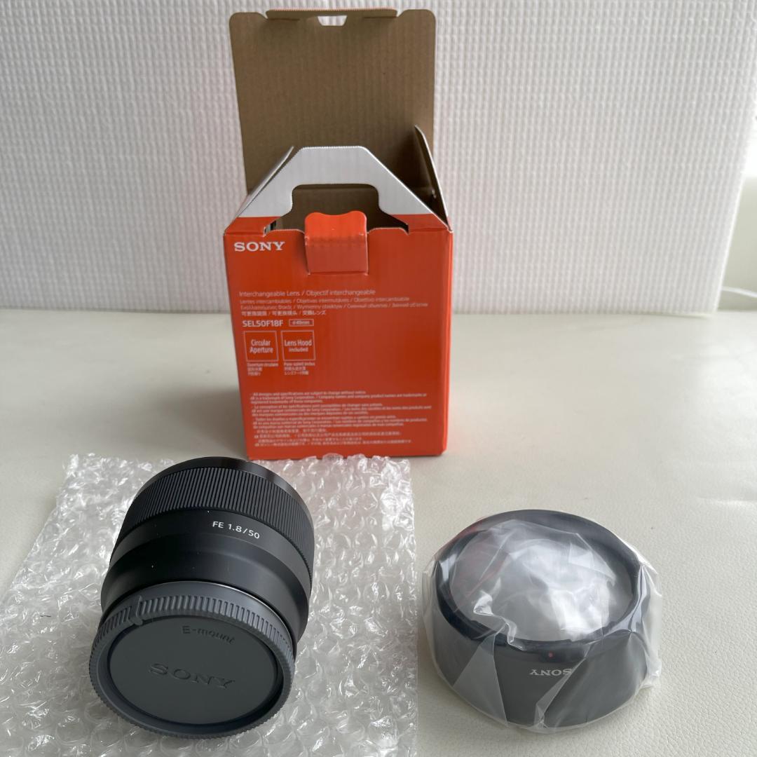 【タイムセール6/29迄】SONY SEL50F18F FE 50mm F1.8