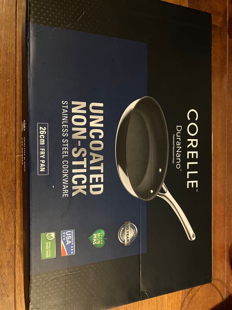 新品　CORELLE DuraNano 26cm フライパン