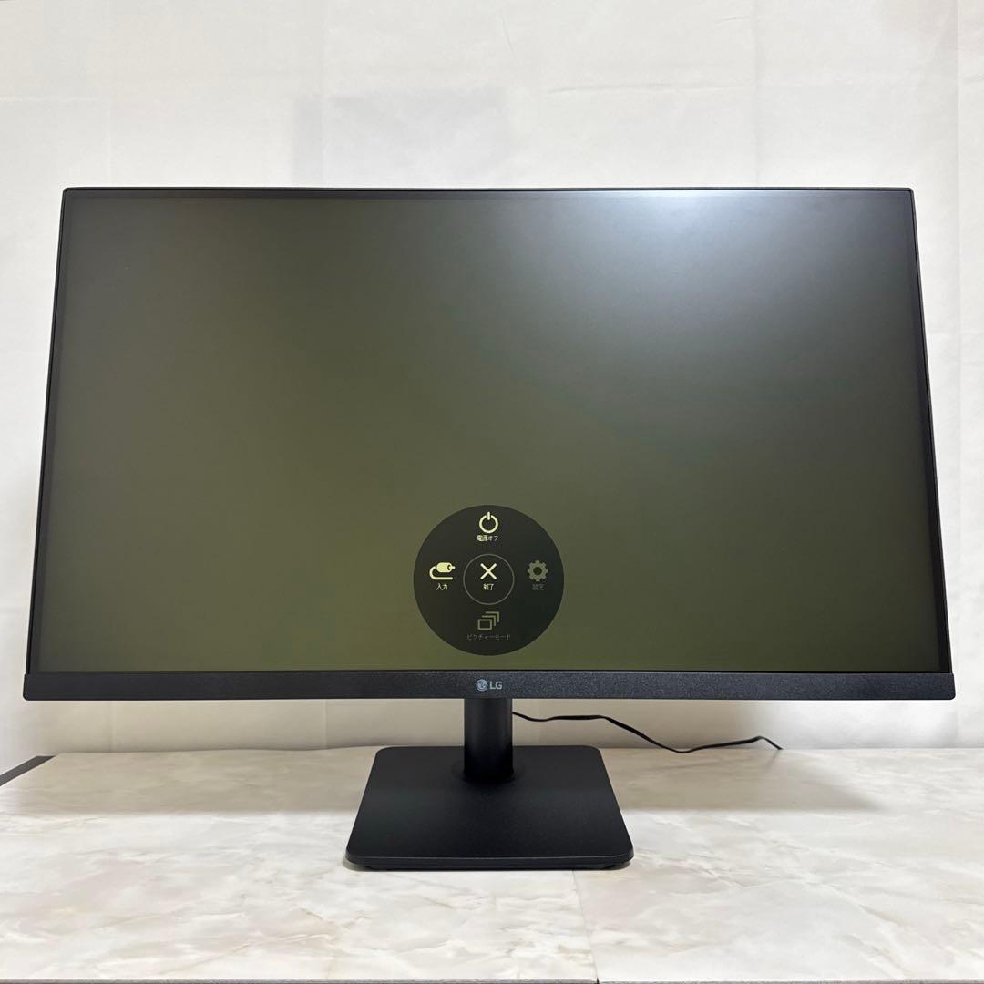 美品 LG フレームレス モニター ディスプレイ 27インチ 2022年製