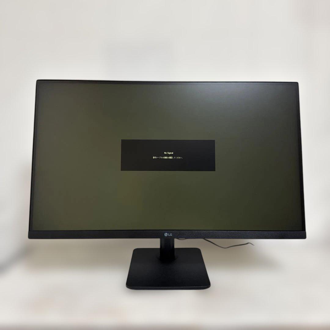 美品 LG フレームレス モニター ディスプレイ 27インチ 2022年製
