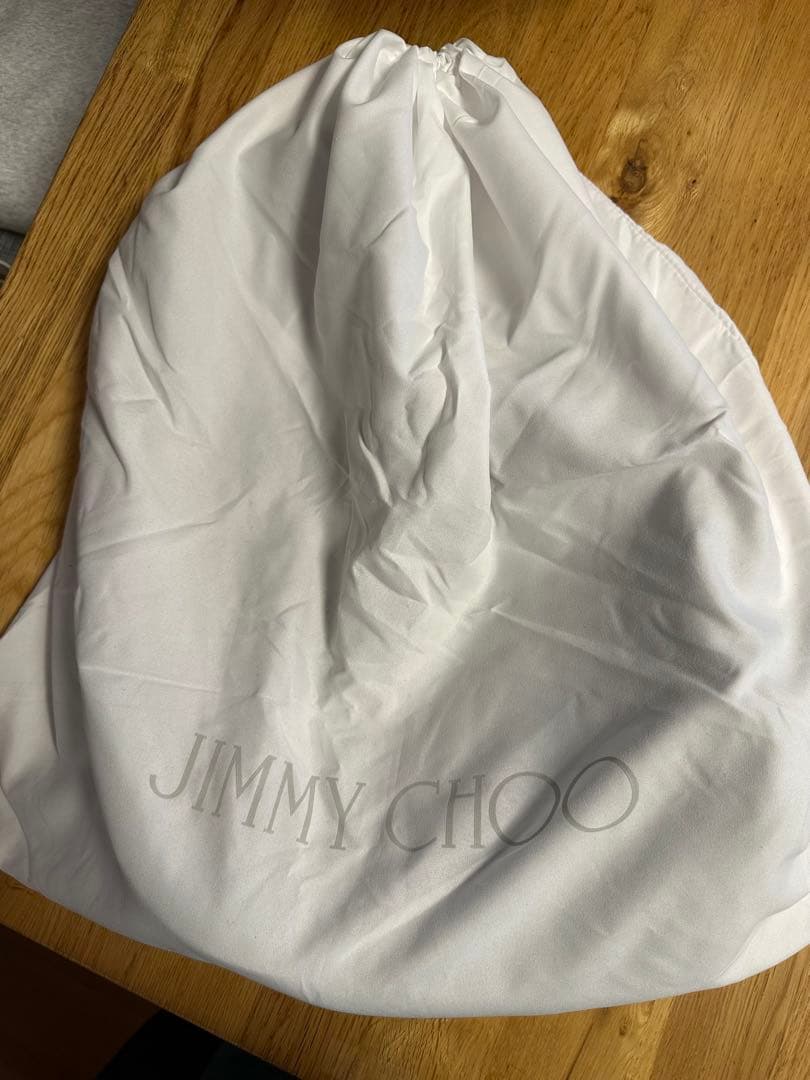 Jimmy Choo ブラックレザー ショルダーバッグ　STEVIEジミーチュウ