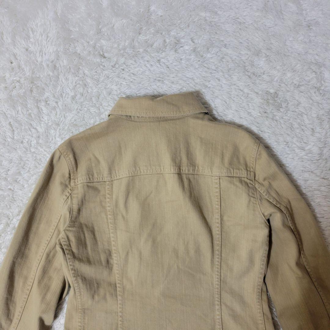 美品✨　バーバリーロンドン　デニムジャケット　ノバチェック　42　XL相当　ロゴ