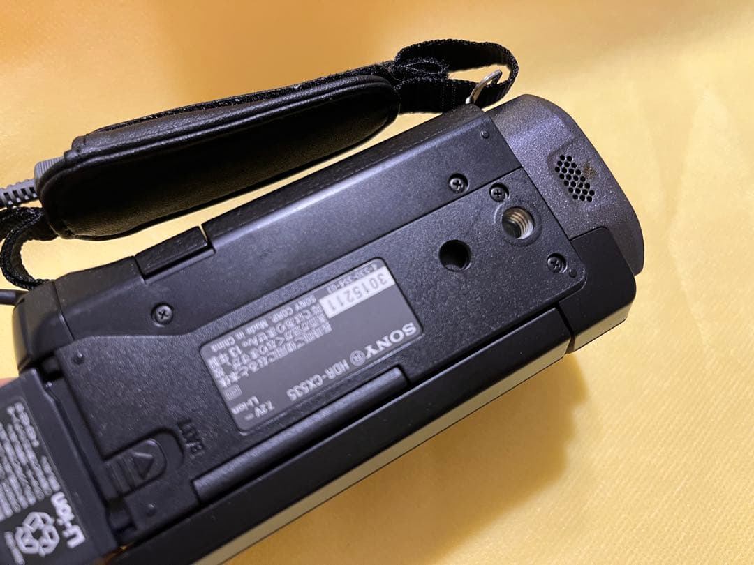 T*e様 SONY デジタルビデオカメラ美品 HDR-CX535 ブラック