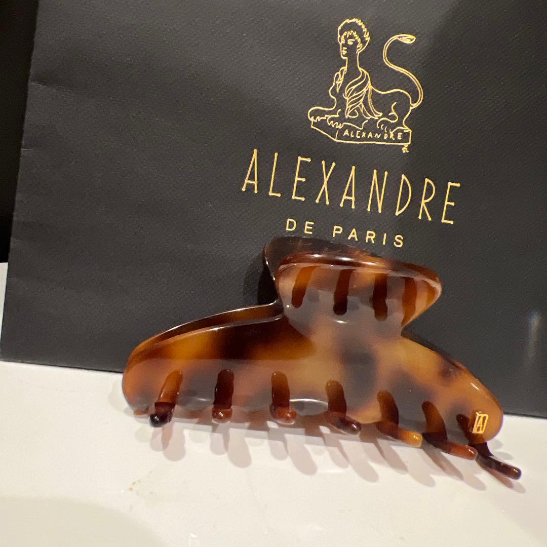 ALEXANDRE DE PARIS ヘアクリップ べっ甲
