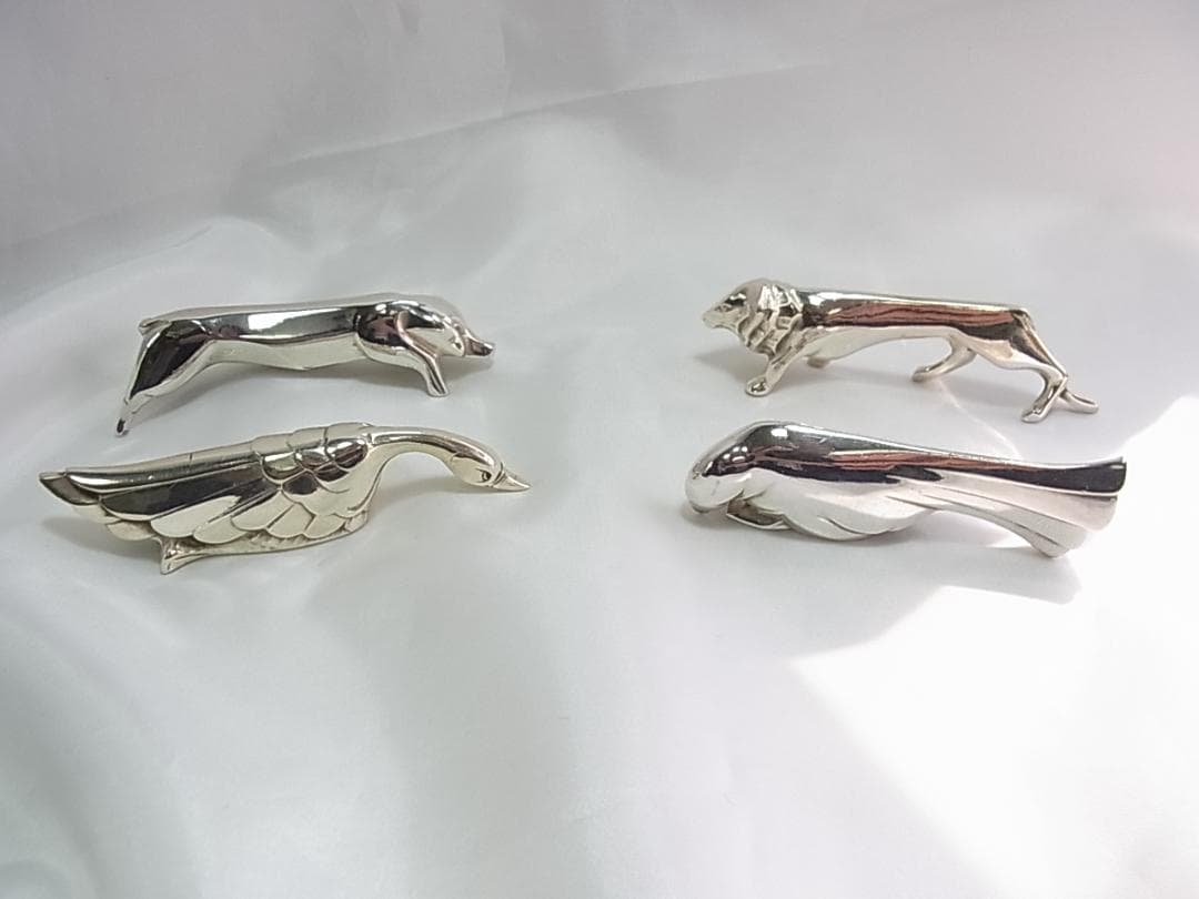 希少Christofle（クリストフル）GALLIA（ガリア）の動物シリーズ4点