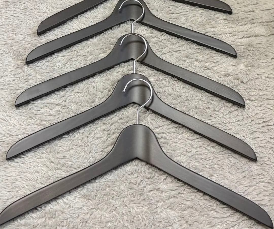 【ナカタハンガー】【4本組】【セット】【バラ売OK】幅 420mm 厚 15mm