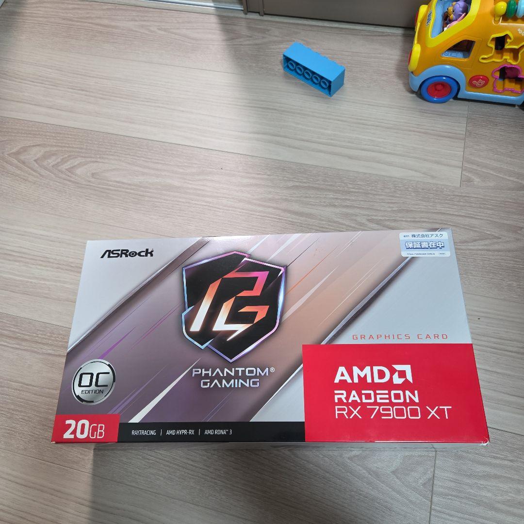 ASRock Phantom Gaming RX7900XT20GB　ジャンク品