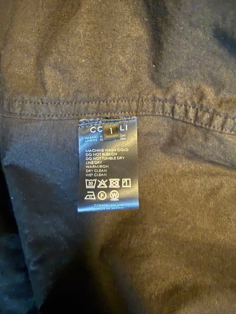 comoli コモリ25AW 製品染 M65 ジャケット サイズ1