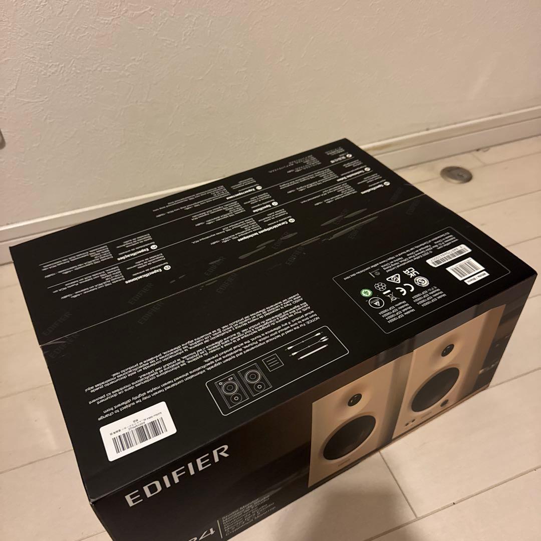 【新品未開封】Edifier MR4 スタジオモニタースピーカー 42Wホワイト