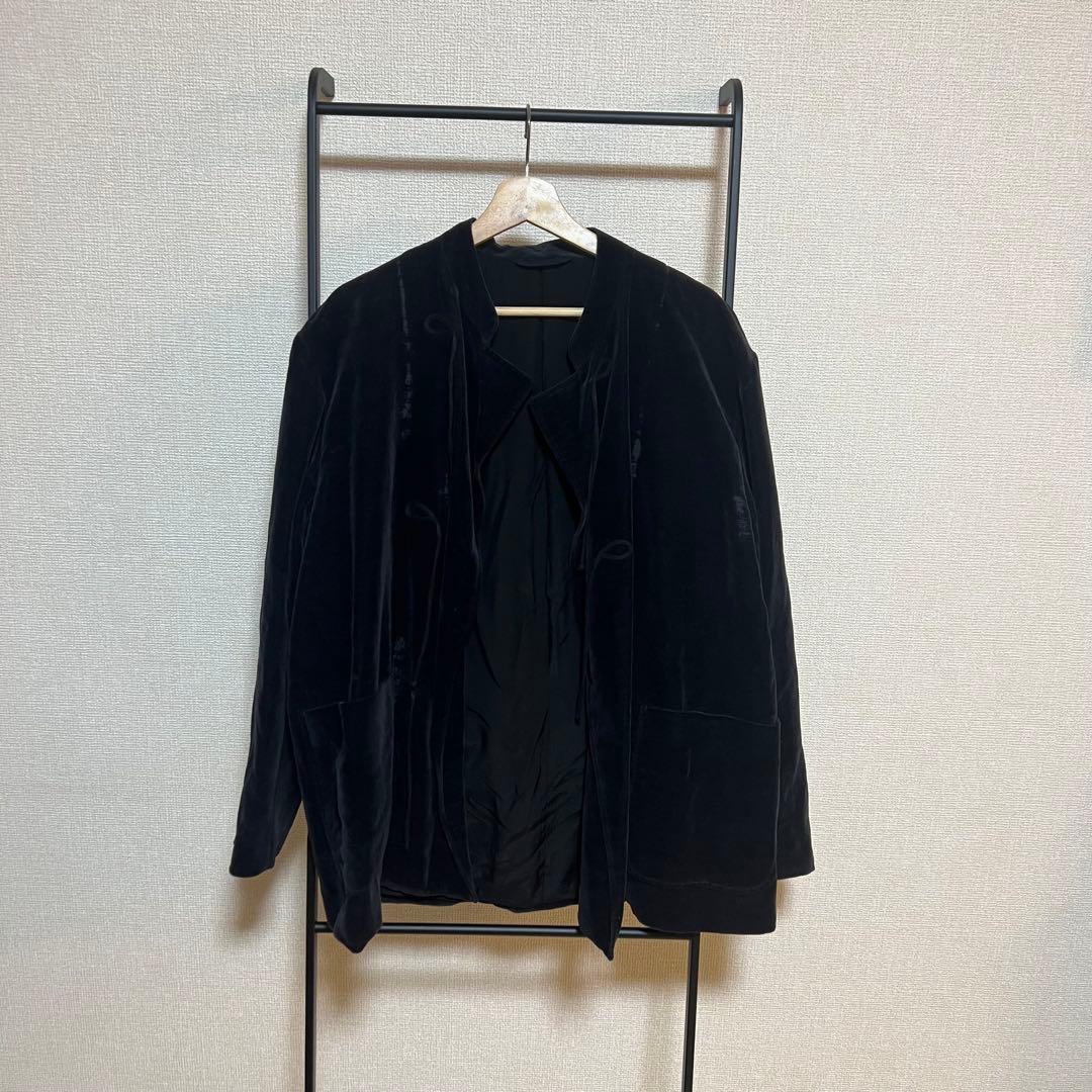 comoli コモリ19aw 別珍チャイナスタンドカラージャケット