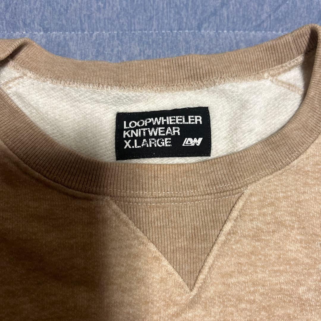 【受注会限定】LOOPWHEELER ループウィラー スウェット　XL
