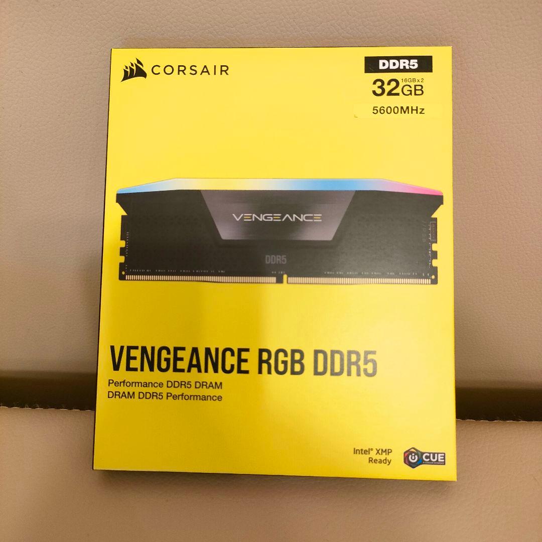 新品　CORSAIR DDR5 32GB（16GB×2）5600MHz