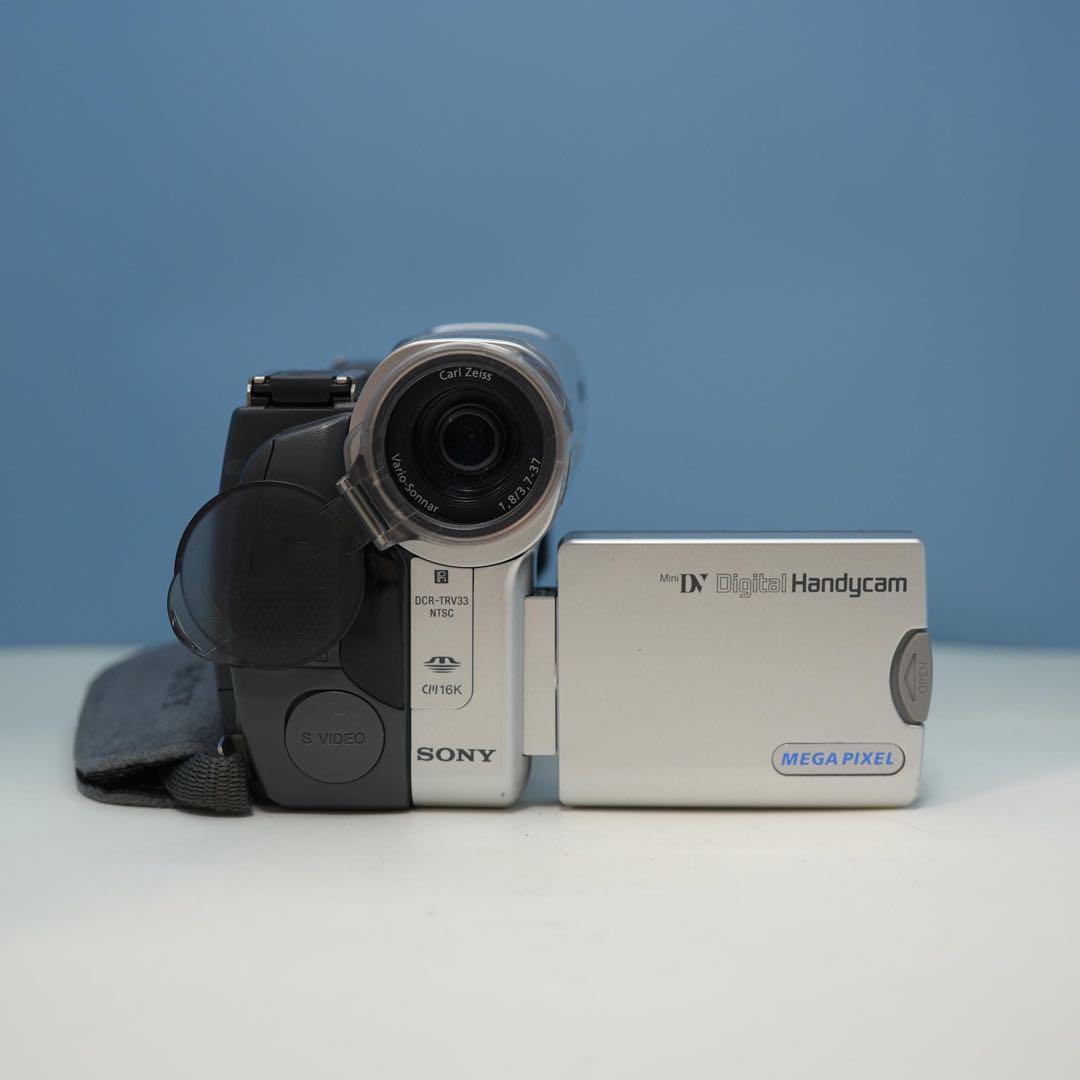 SONY DCR-TRV33 ビデオカメラ 美品 a3619