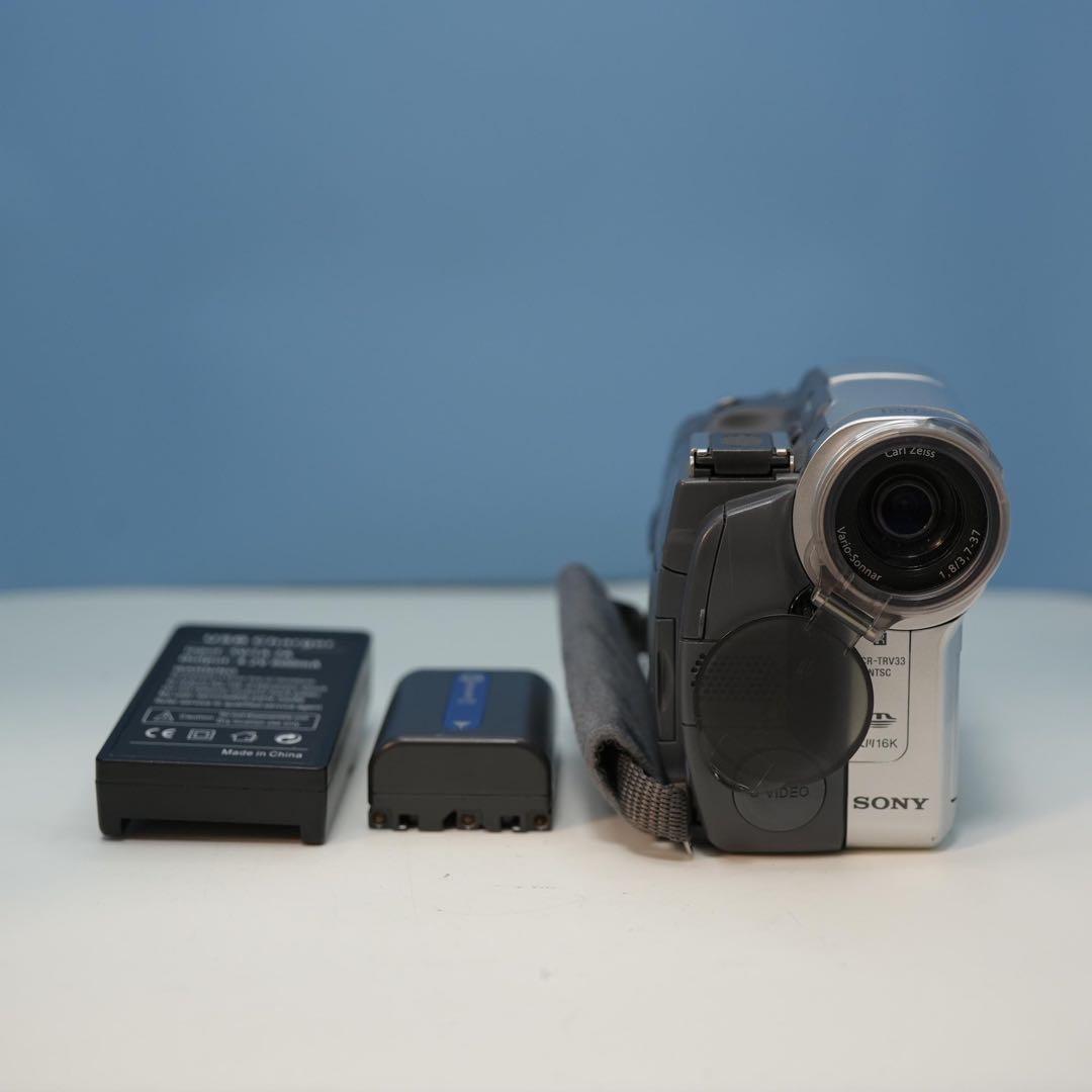 SONY DCR-TRV33 ビデオカメラ 美品 a3619