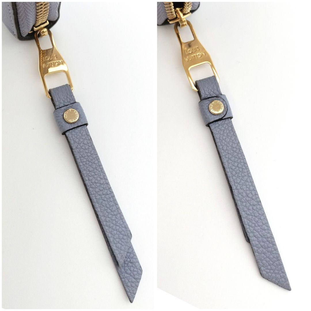 ✨極上美品✨希少色 ルイヴィトン アンプラント ジッピーウォレット リラ ブルー