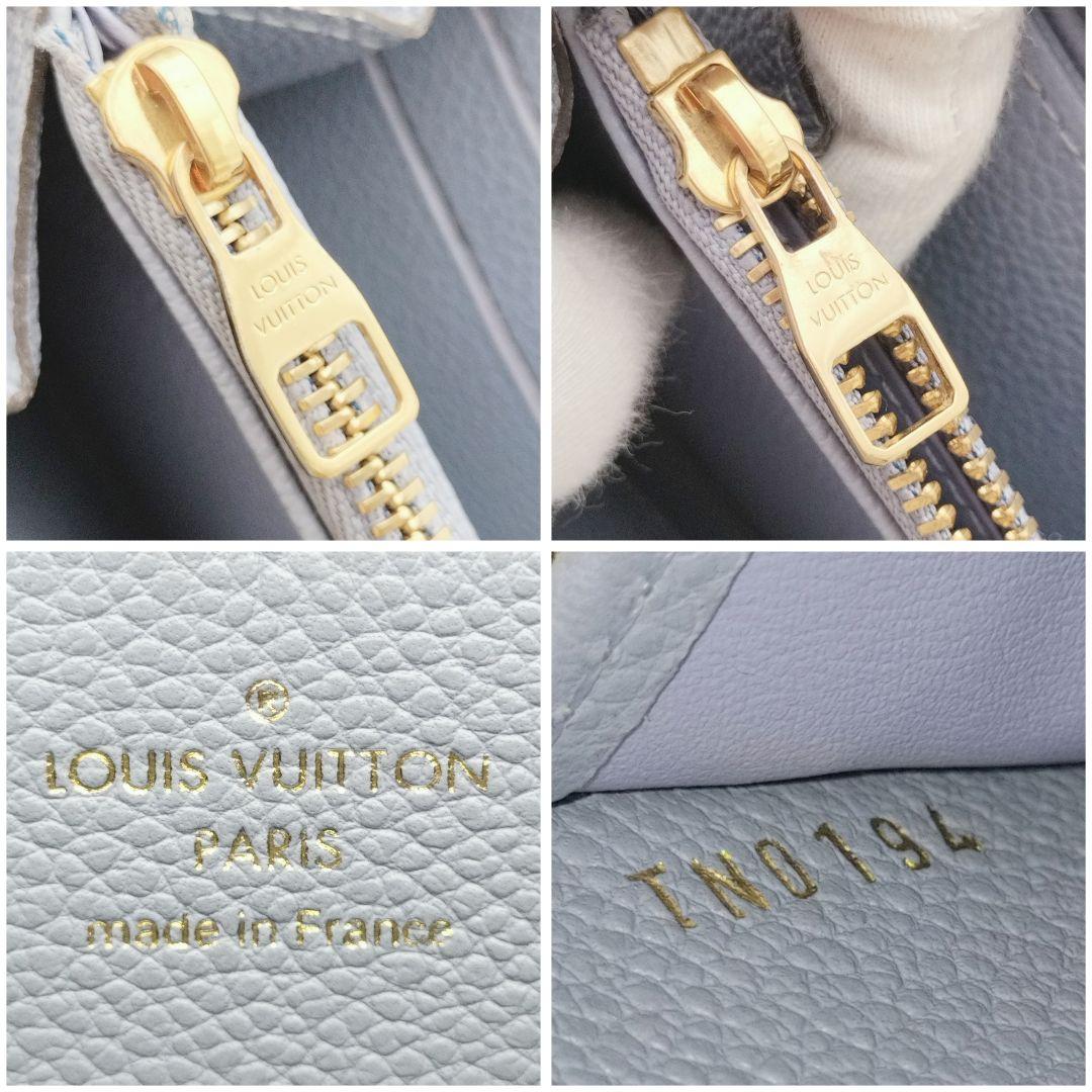 ✨極上美品✨希少色 ルイヴィトン アンプラント ジッピーウォレット リラ ブルー