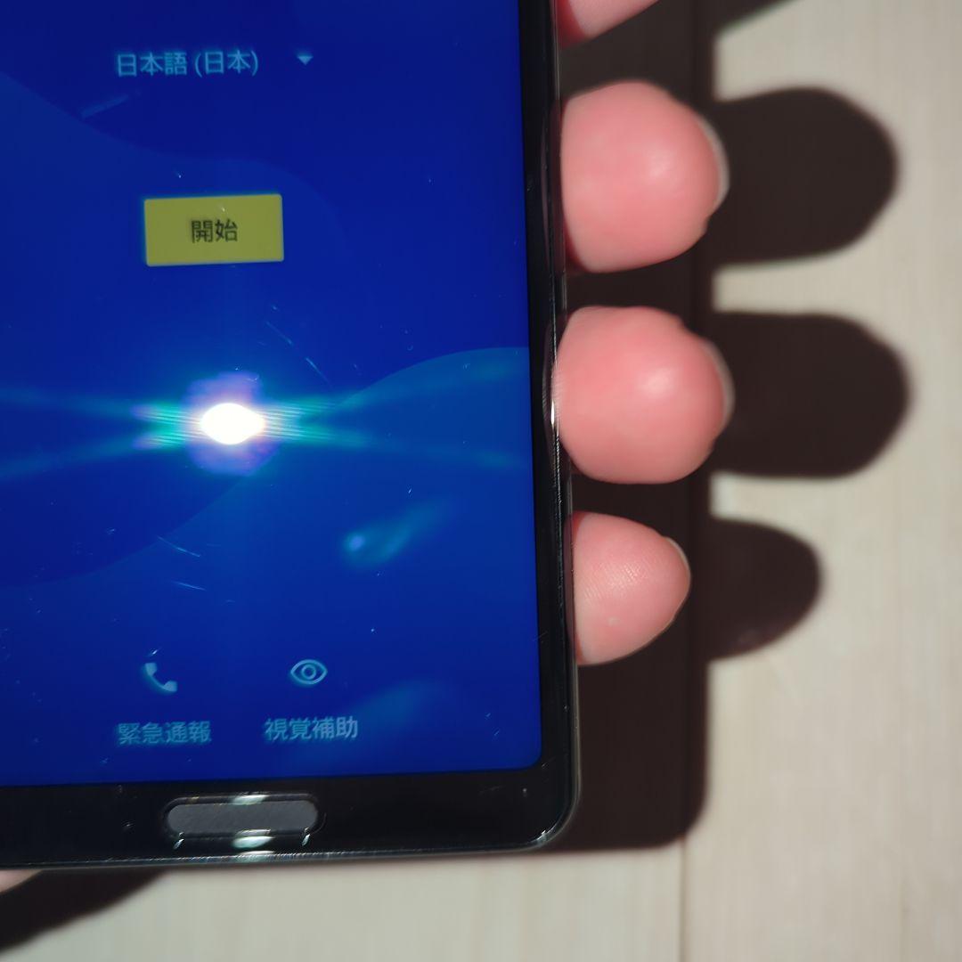 スマートフォン本体 日本語設定 充電器付き　アクオスセンス4