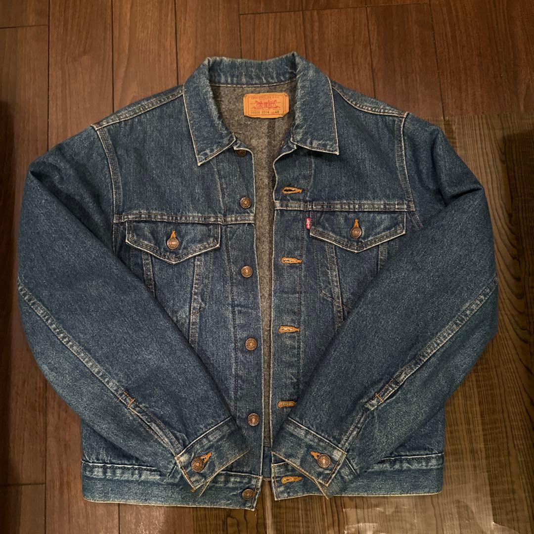 値引き中levi's 70506デニムジャケット ブランケット90's USA製