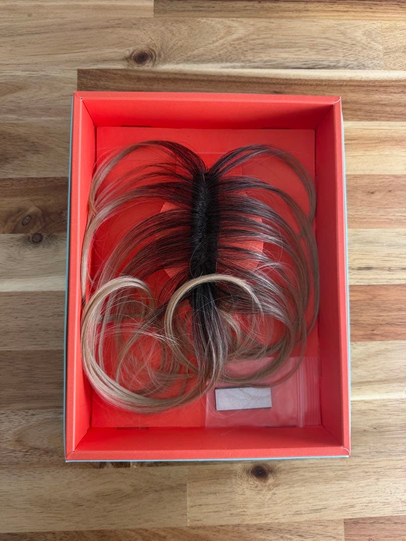 choi トップエクステンション　アッシュゴールド　部分ウィッグ