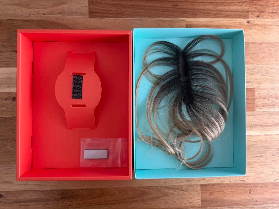 choi トップエクステンション　アッシュゴールド　部分ウィッグ