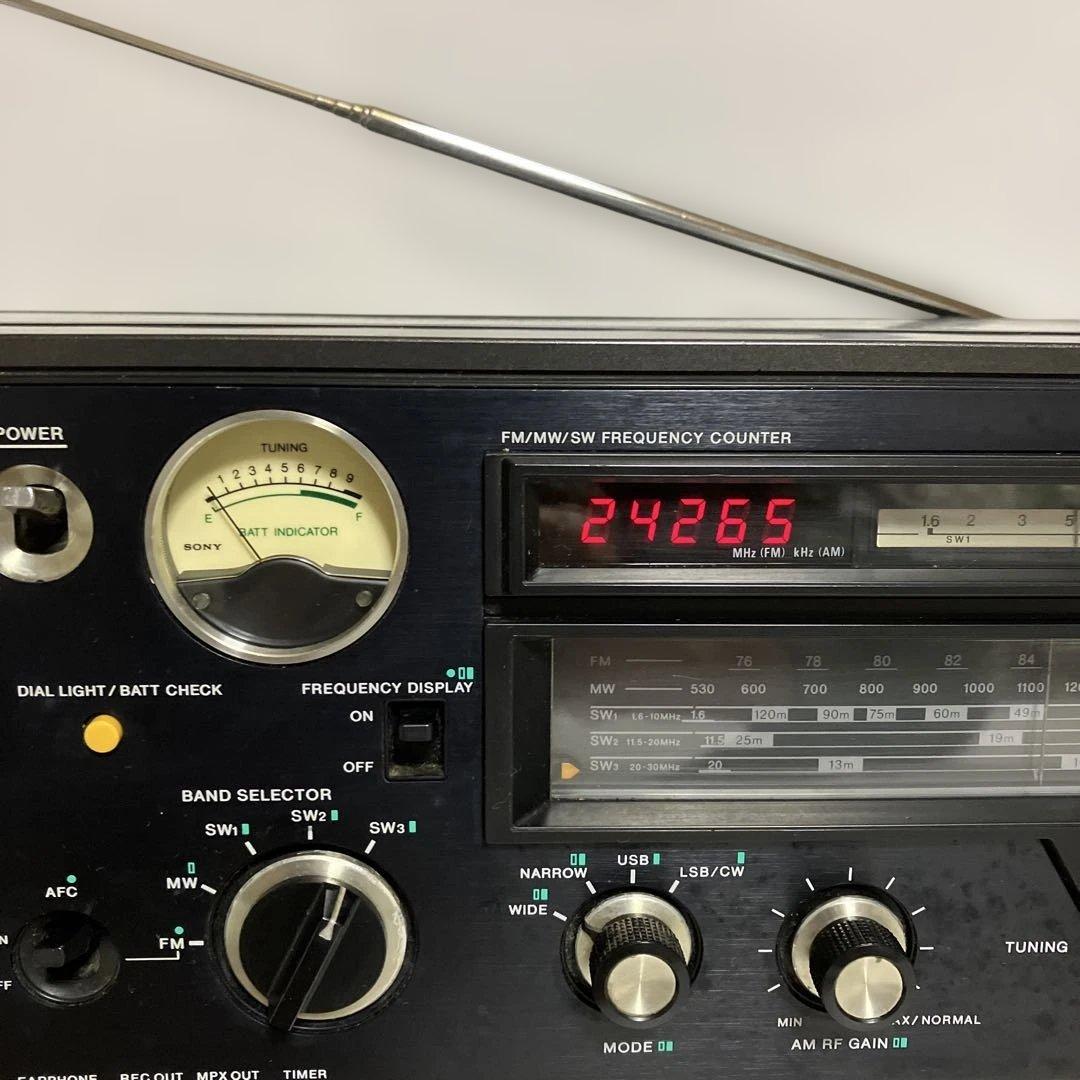 ソニーＢＣＬラジオ　ＩＣＦー６７００　　　　動作品