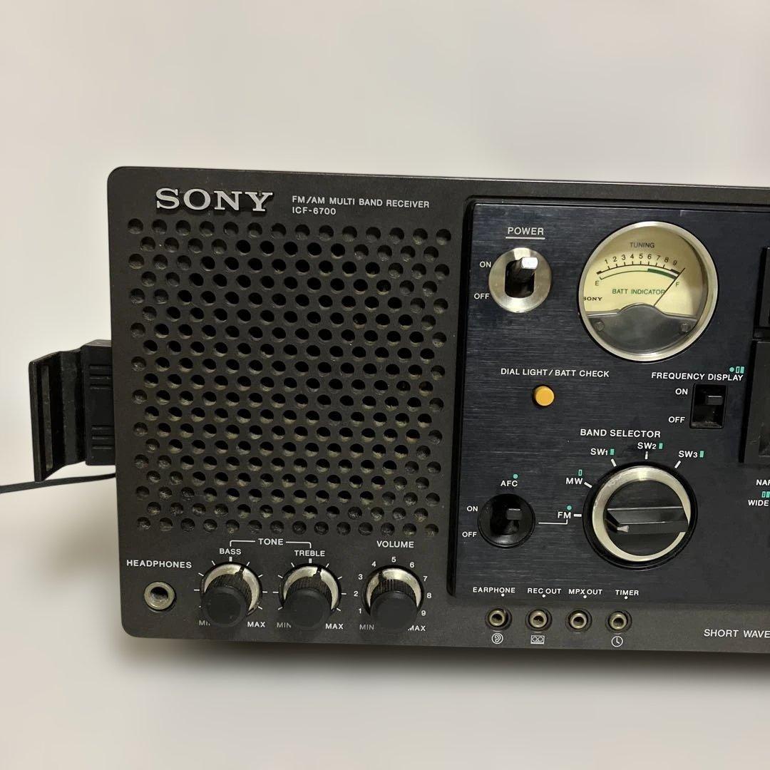 ソニーＢＣＬラジオ　ＩＣＦー６７００　　　　動作品