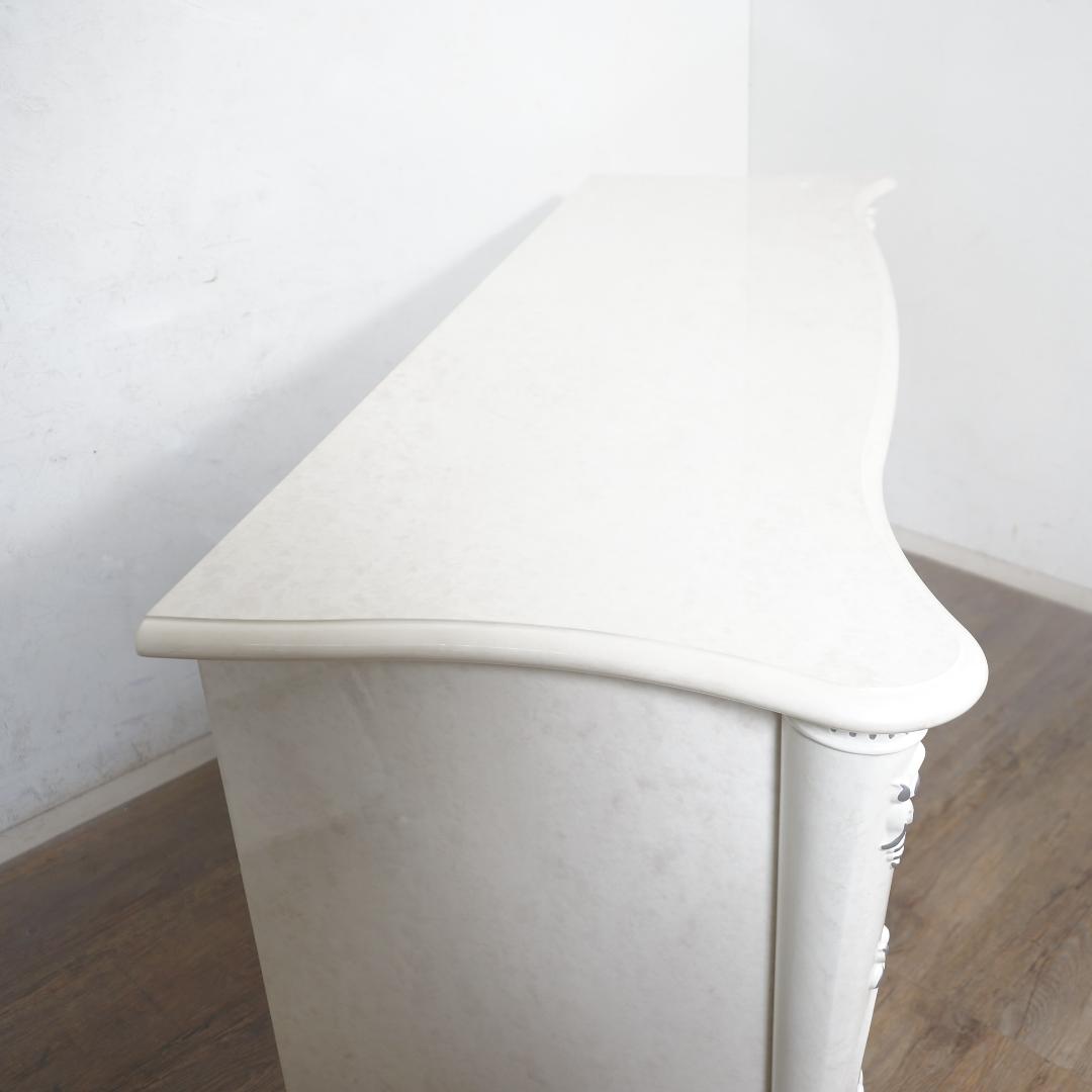 イタリア製 【新品】ジュリエッタ サルタレッリ 6Dチェスト　ホワイト