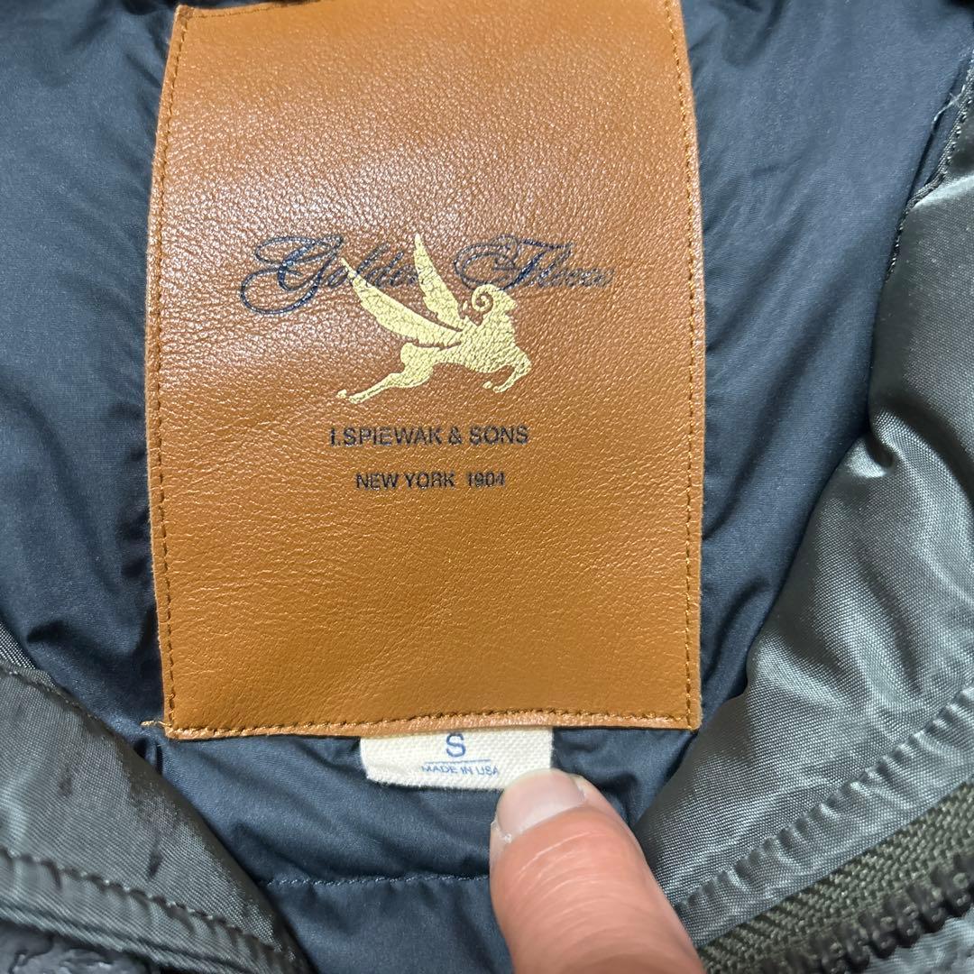 M*o様 SPIEWAK ゴールデンフリース N3B ダウン　コヨーテファー　サ