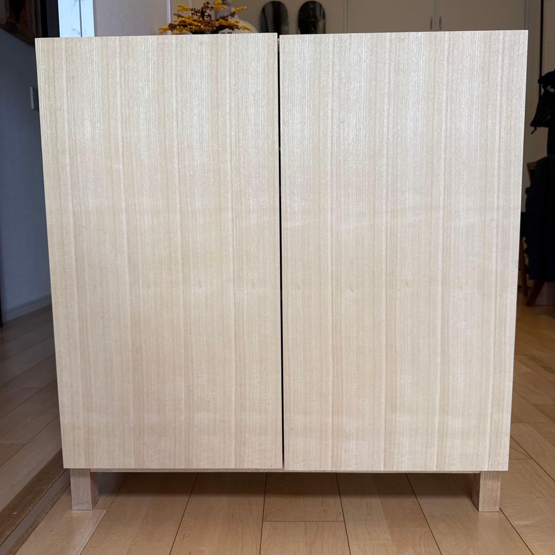 （最終価格）無印良品　キャビネット　オーク材