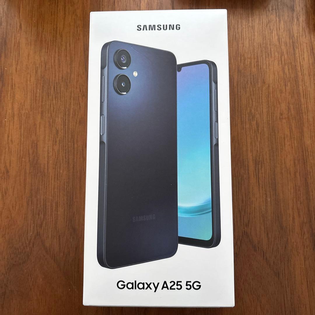 Samsung Galaxy A25 5G ブルー 本体