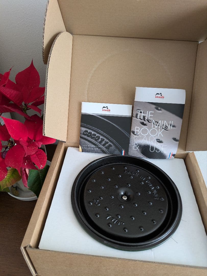 【212KITCHEN STORE購入】STAUB バジルグリーン 20cm