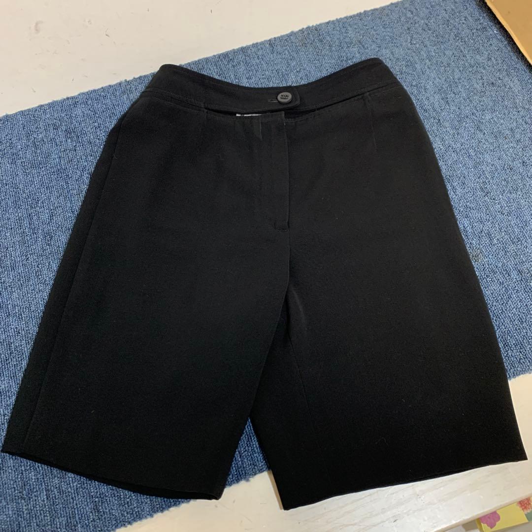 CHANEL シャネル パンツ ポリエステル ブラック P09775V06200