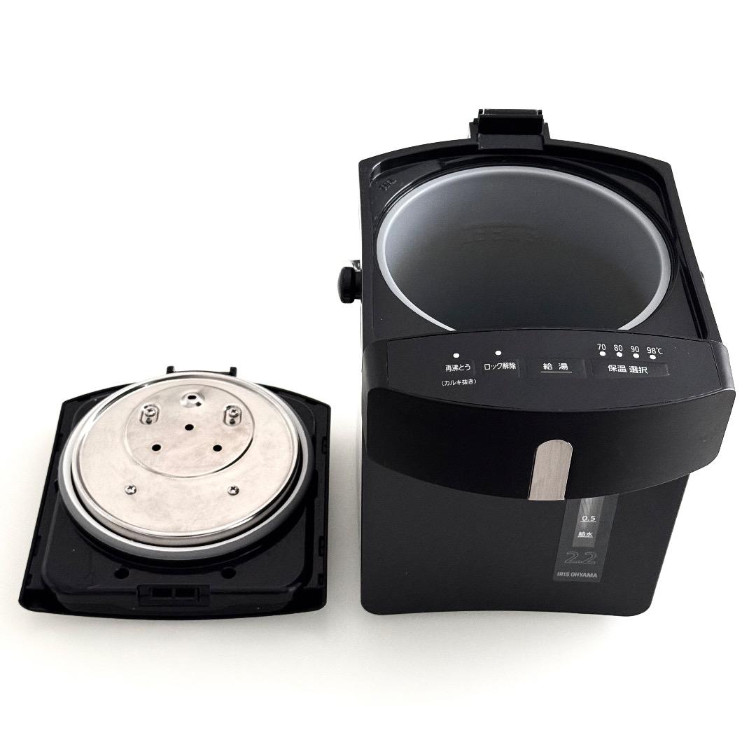 アイリスオーヤマ 電気ポット IAHD-122-B