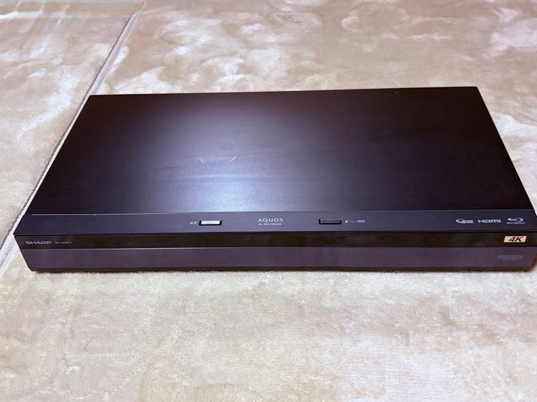 3番組同時録画 2TB SHARP AQUOS ブルーレイ 4B-C20BT3