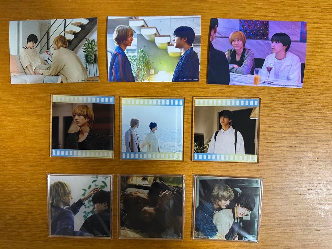 ドラマ 25時、赤坂で コラボカフェ ブロマイド コースター 3枚セットおまけ付