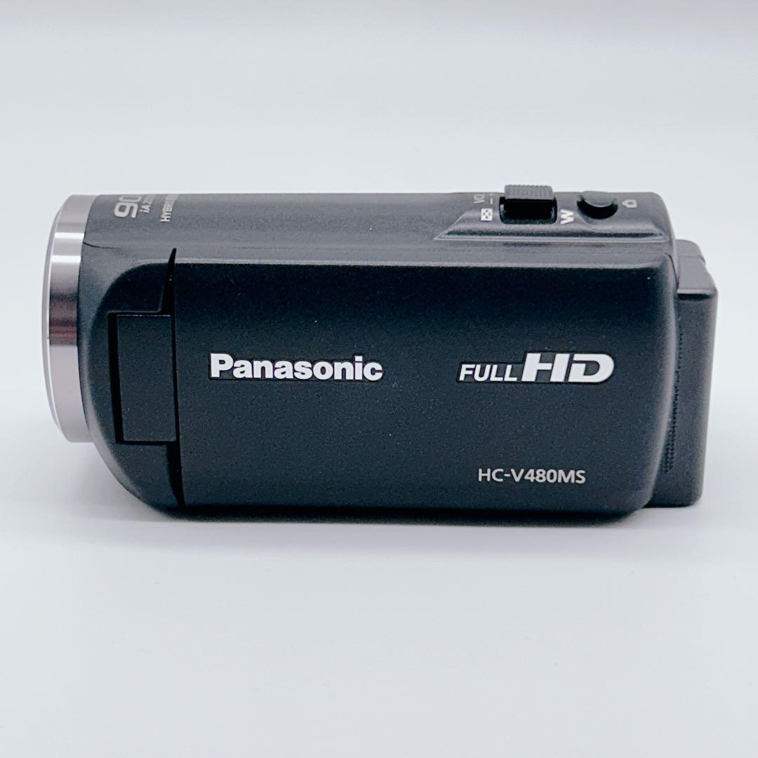 美品✨Panasonic HC-V480MS ブラック 付属品完備 2020年製