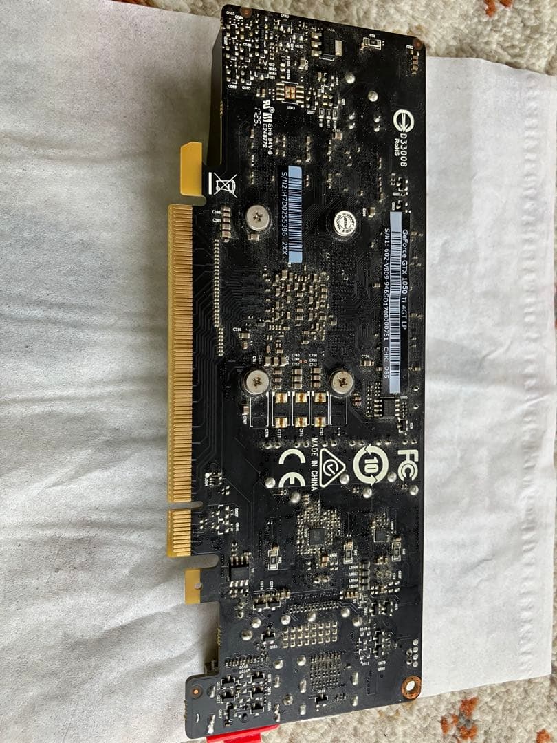 中古動作品 GeForce GTX 1050 Ti 4GT LP