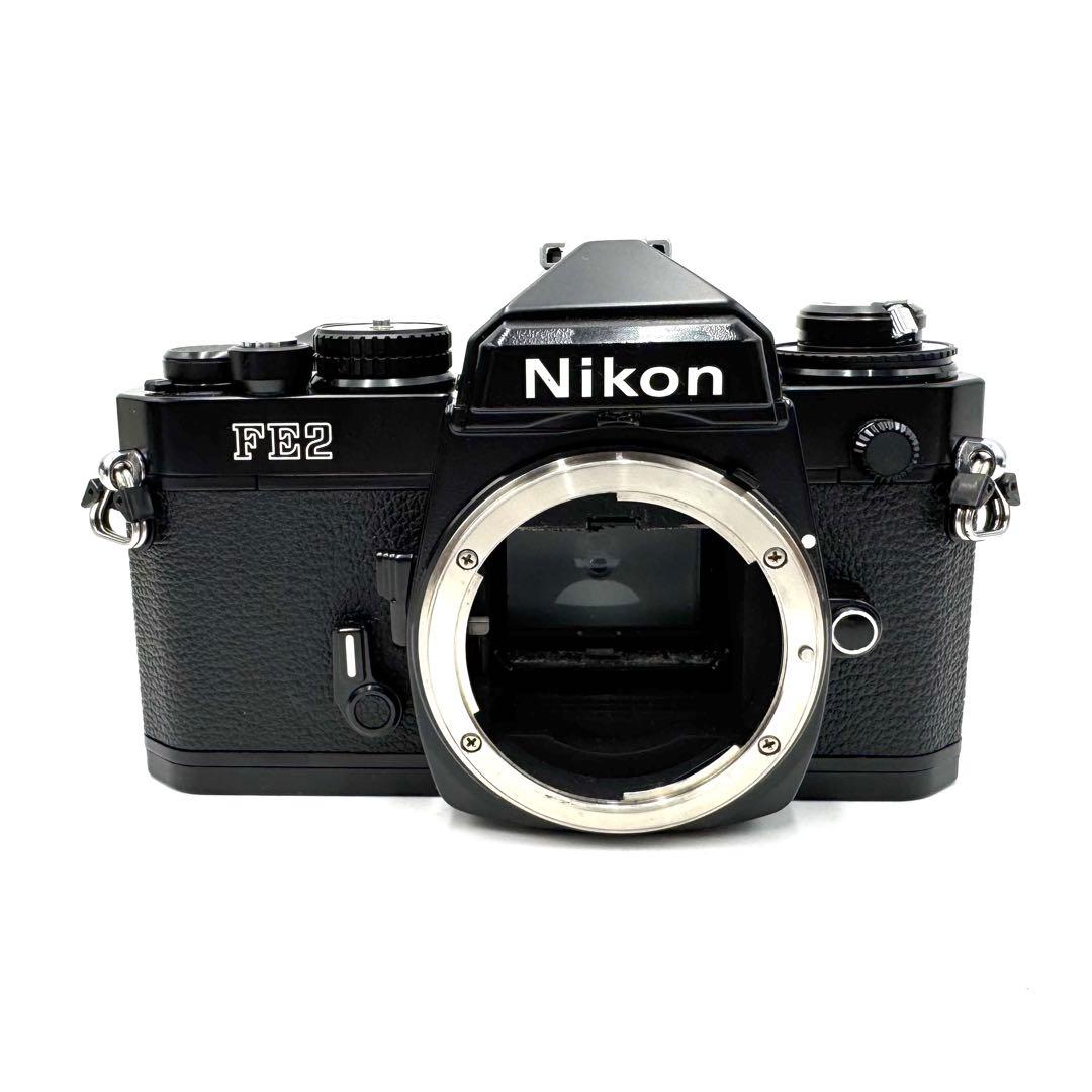 極美品 ニコン NIKON FE2 フィルムカメラ ボディ ブラック