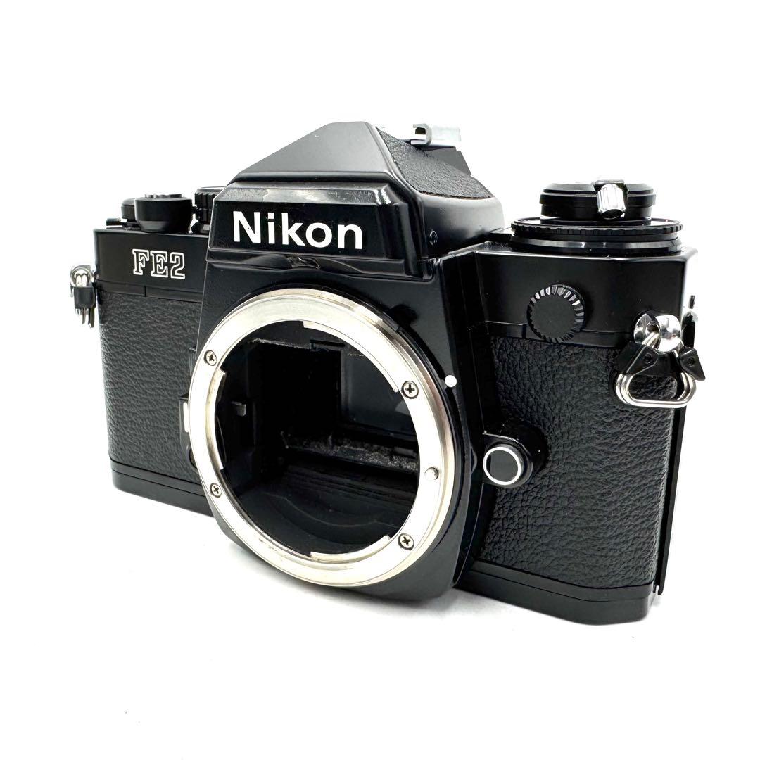 極美品 ニコン NIKON FE2 フィルムカメラ ボディ ブラック