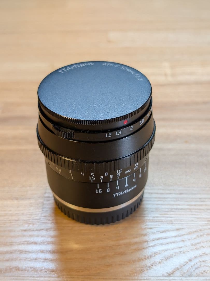 TT Artisan APS-C 50mm F1.2 レンズ（フジX）