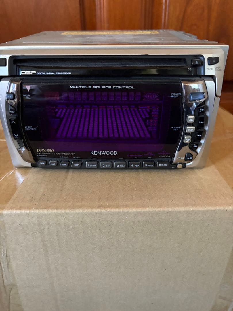 KENWOOD DPX-550 カーオーディオ イコライザー