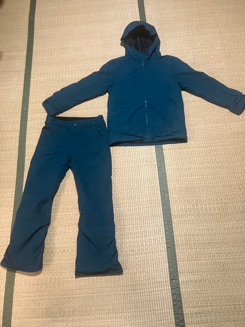 ボルコム　スノーボードウェア上下セット　キッズ160