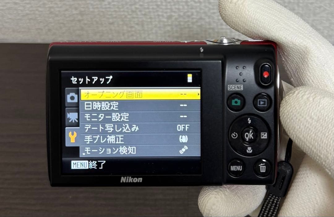 Nikon COOLPIX S5100 レッド デジタルカメラ